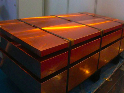 Медный лист М1Т 4,5х600х1500мм - изображение
